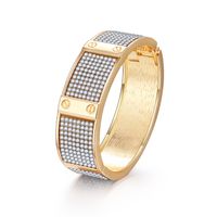 Full Diamond Alloy Bracelet sku image 1