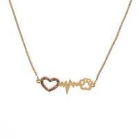 Simple Fashion Heart Pendant Necklace sku image 1