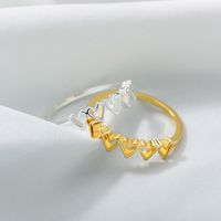 New Simple Stainless Steel Heart-shaped Ring main image 4