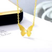 New Fashion Simple Butterfly Necklace main image 3
