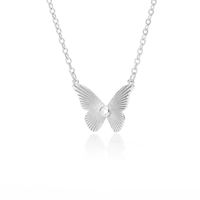 New Fashion Simple Butterfly Necklace main image 6