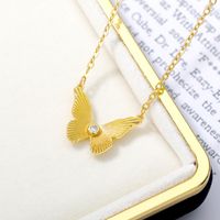 New Fashion Simple Butterfly Necklace sku image 1