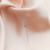 New Simple Inlaid Zircon Earrings sku image 16