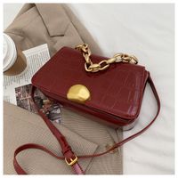 Patent Leather Shoulder Bag sku image 1