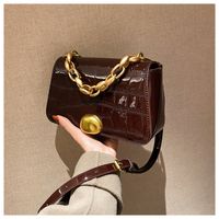 Patent Leather Shoulder Bag sku image 3