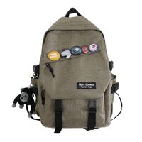 Korean Simple Large Capacity Casual Backpack sku image 1