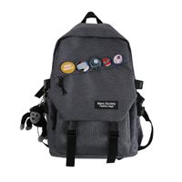 Korean Simple Large Capacity Casual Backpack sku image 3