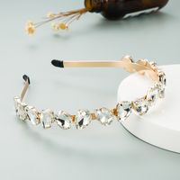 Korean Rhinestone Alloy Thin Edge Headband main image 3