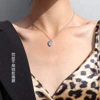Einfache Halskette Aus Titanstahl main image 4