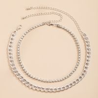 Simple Multilayer Retro Necklace main image 4