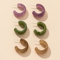 Wholesale Acrylic Retro Fashion Earrings main image 4