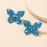 Wholesale Butterfly Retro Fashion Earrings main image 5