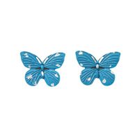 Großhandel Schmetterling Retro Mode Ohrringe main image 6