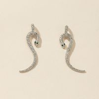 Fashion Snake-shaped Alloy Earrings main image 4