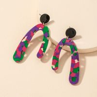 Acrylic Geometric Fashion Earrings sku image 2