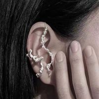 Fashion Irregular Metal Earrings Ear Clips main image 3