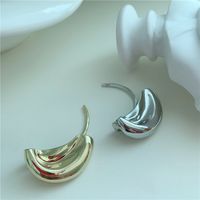 Retro Metall Einfache Ohrringe main image 5