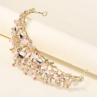 Baroque Fashion Diamond Crown Earring Set main image 3