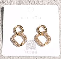 Boucles D&#39;oreilles En Perles De Style Coréen main image 5