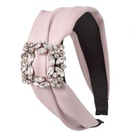 Wide-brimmed Fashion Rhinestone Headband main image 6