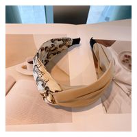 New Leopard Dot Bow Headband sku image 7