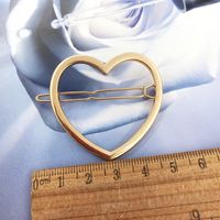 Simple New All-match Alloy Heart-shaped Hairpin main image 5