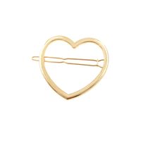 Simple New All-match Alloy Heart-shaped Hairpin main image 6