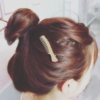 Korean New Alloy Small Comb Hairpin main image 4