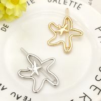 Simple Geometric Starfish Metal Hairpin main image 6