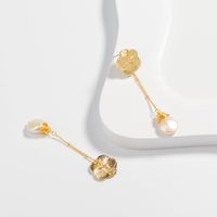 Nouvelles Boucles D&#39;oreilles En Perles De Mode Fleur De Prunier main image 5