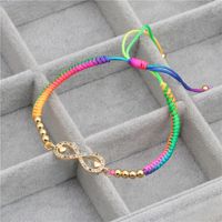 Color Woven Adjustable Diy Bracelet Nhyl126052 sku image 4