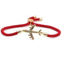 Grenz Überschreiten Der E-commerce Mailand Rotes Seil Armband Mit Mikro Eingesetztem Zirkonium Rotes Seil Lebens Baum Armband Verstellbares Herzförmiges Armband sku image 1