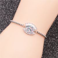 Fashion Jewelry Stainless Steel Chain Devil's Eye Ladies Adjustable Bracelet Wholesale Nihaojewelry sku image 3