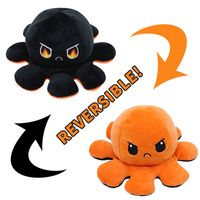 Flip Octopus Cute Multicolor Doll Double Face Expression Flip Octopus Doll Peluche Jouet sku image 27