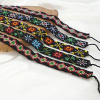 Bohemian Ethnic Pattern Clavicle Necklace main image 5