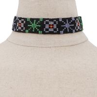 Bohemian Ethnic Pattern Clavicle Necklace main image 6