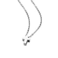Simple Titanium Steel Cross Pendant Necklace main image 6