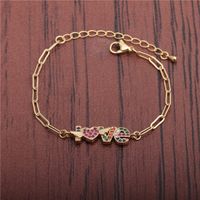 Nouveau Bracelet D&#39;amour En Zircon Micro-incrusté De Mode main image 4