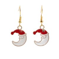 Christmas Fashion Moon Earrings main image 2