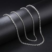 Titanium Steel Simple Style Polishing Geometric Necklace main image 4
