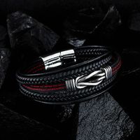 Simple Magnetic Buckle Fashion Bracelet main image 4