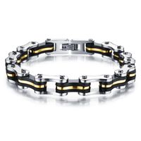 Korean Simple Titanium Steel Bracelet main image 6