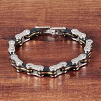Korean Simple Titanium Steel Bracelet main image 4
