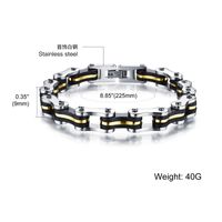 Korean Simple Titanium Steel Bracelet main image 3