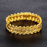 Simple Wrist Copper Gold-plated Bracelet main image 4