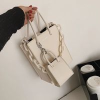 Fashion Tote Bag Acrylic Chain Handbag Shoulder Messenger Bag main image 6