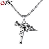 Simple Fashion Machine Gun Necklace sku image 1