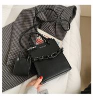 Fashion Tote Bag Acrylic Chain Handbag Shoulder Messenger Bag sku image 2