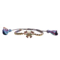 Nueva Pulsera De Cobre Con Mariposa De Circonita Con Incrustaciones Micro-vendedoras Calientes Para Mujeres Hot-saling sku image 2