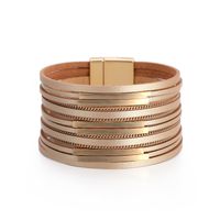 Bohemian Copper Pipe Wide-brimmed Bracelet main image 5